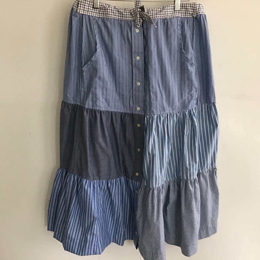 Tiered Boho, Cottagecore Patchwork Prairie. Men’s… - image 2